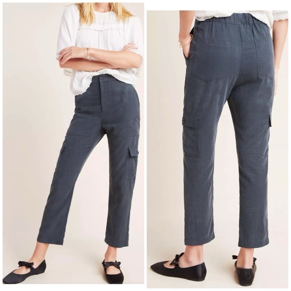 nwt // Anthropologie amadi walker taper high waist cargo pants